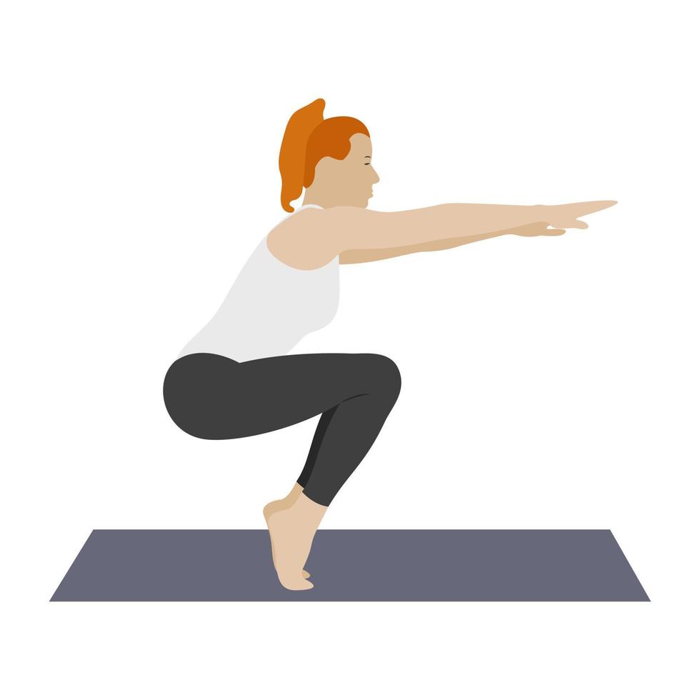 Plank Exercise Concepts vector