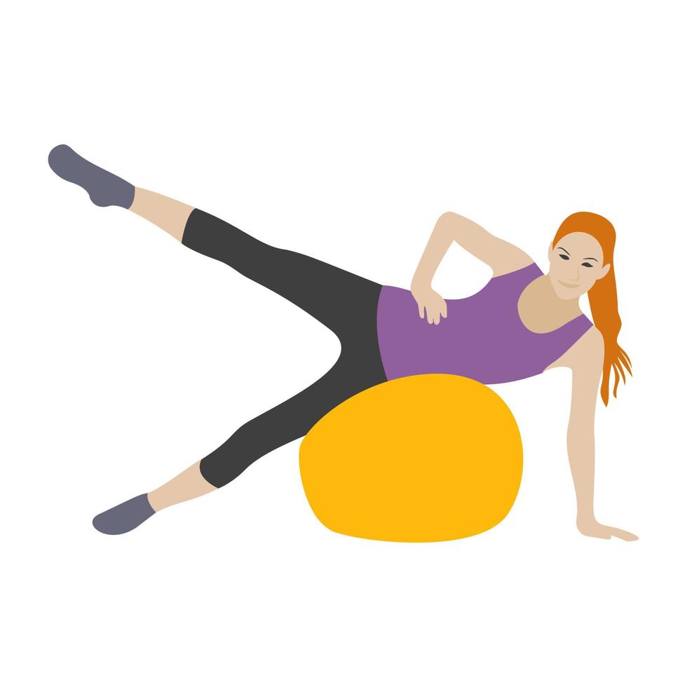 Workout Exercise Concepts vector