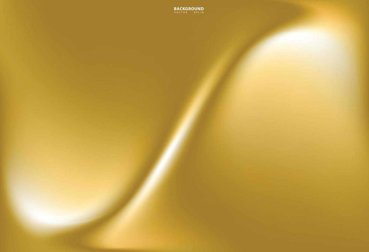 Vector gold blurred gradient style. Fabric luxury background, Abstract illustration for luxury frame, ribbon, banner, web, coin and label. Elegant light and shine vector template