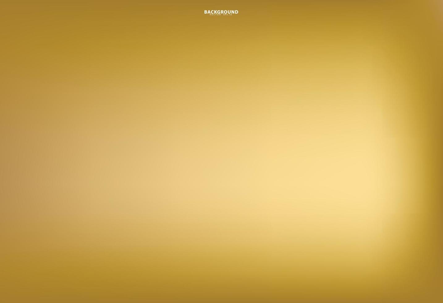 vector de gradiente de oro. Ilustración de vector metálico de textura de fondo degradado de oro para marco de lujo, cinta, banner, web, moneda y etiqueta. elegante plantilla de vector de luz y brillo