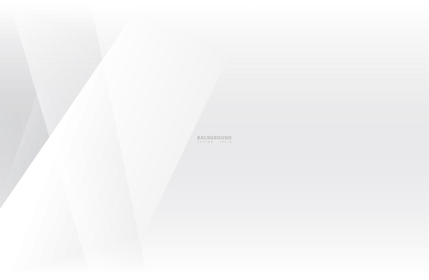 Abstract Modern Geometric stripes Triangles Gradient White and Gray Color Backgrounds. illustration eps 10 - Vector
