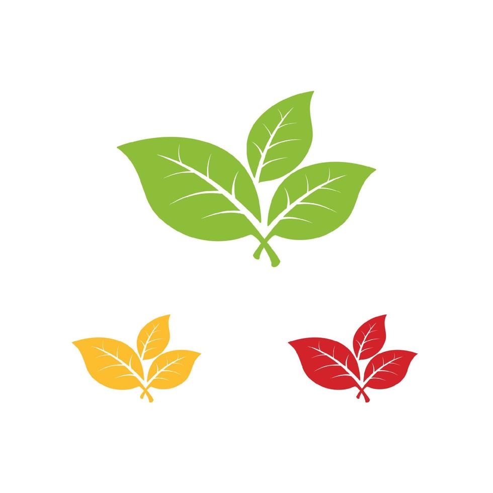 nature green leaf element vector icon. green leaves vector symbol design