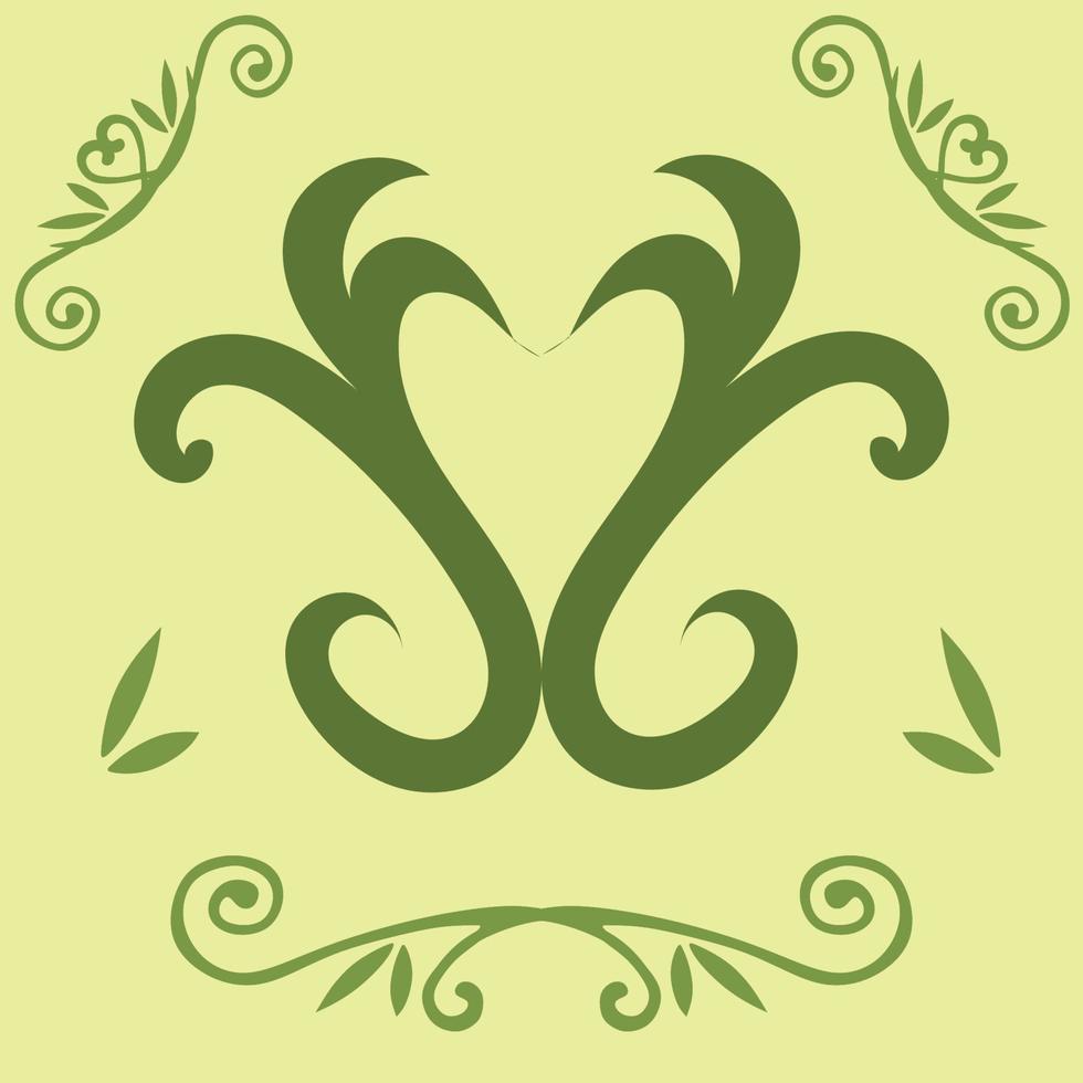 green vector for background illustration