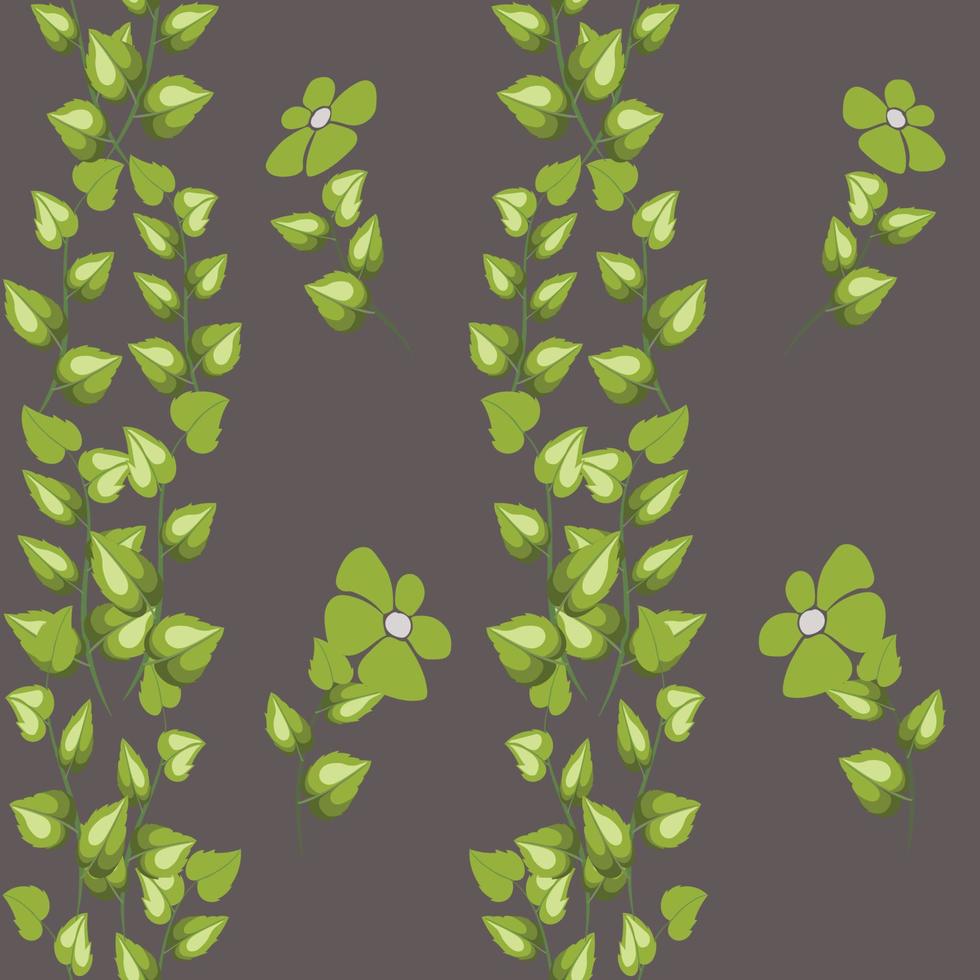 cut leaf for seamless background vector