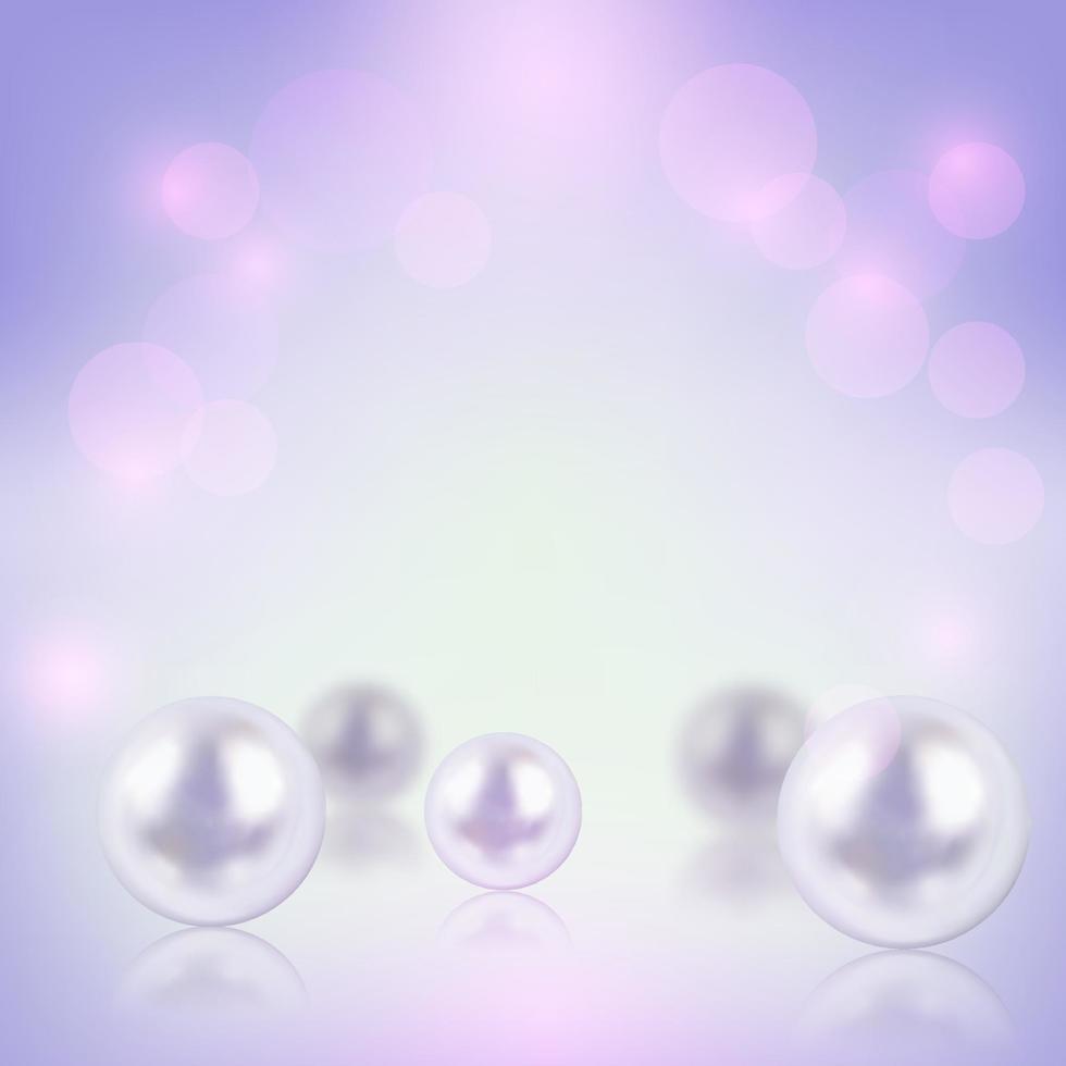 Pearl background. Vector illustration.