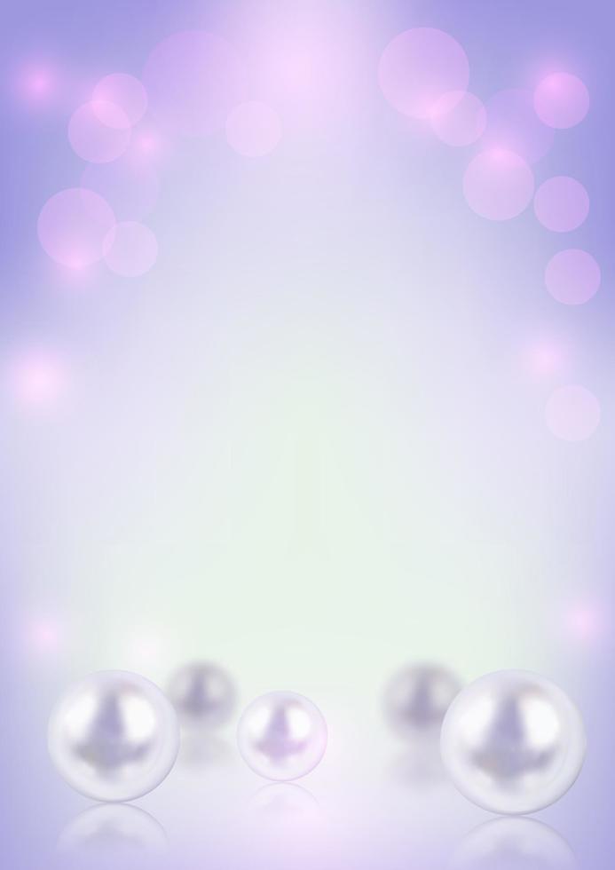 Vertical pearl background. Vector illustration. A4.