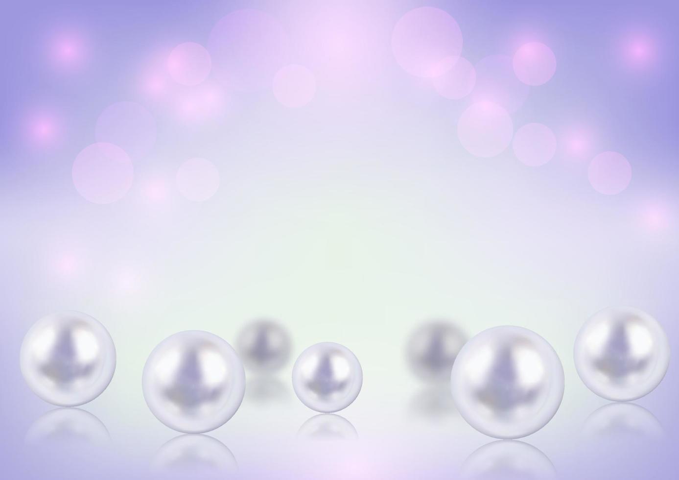 Horizontal pearl background. Vector illustration. A4.