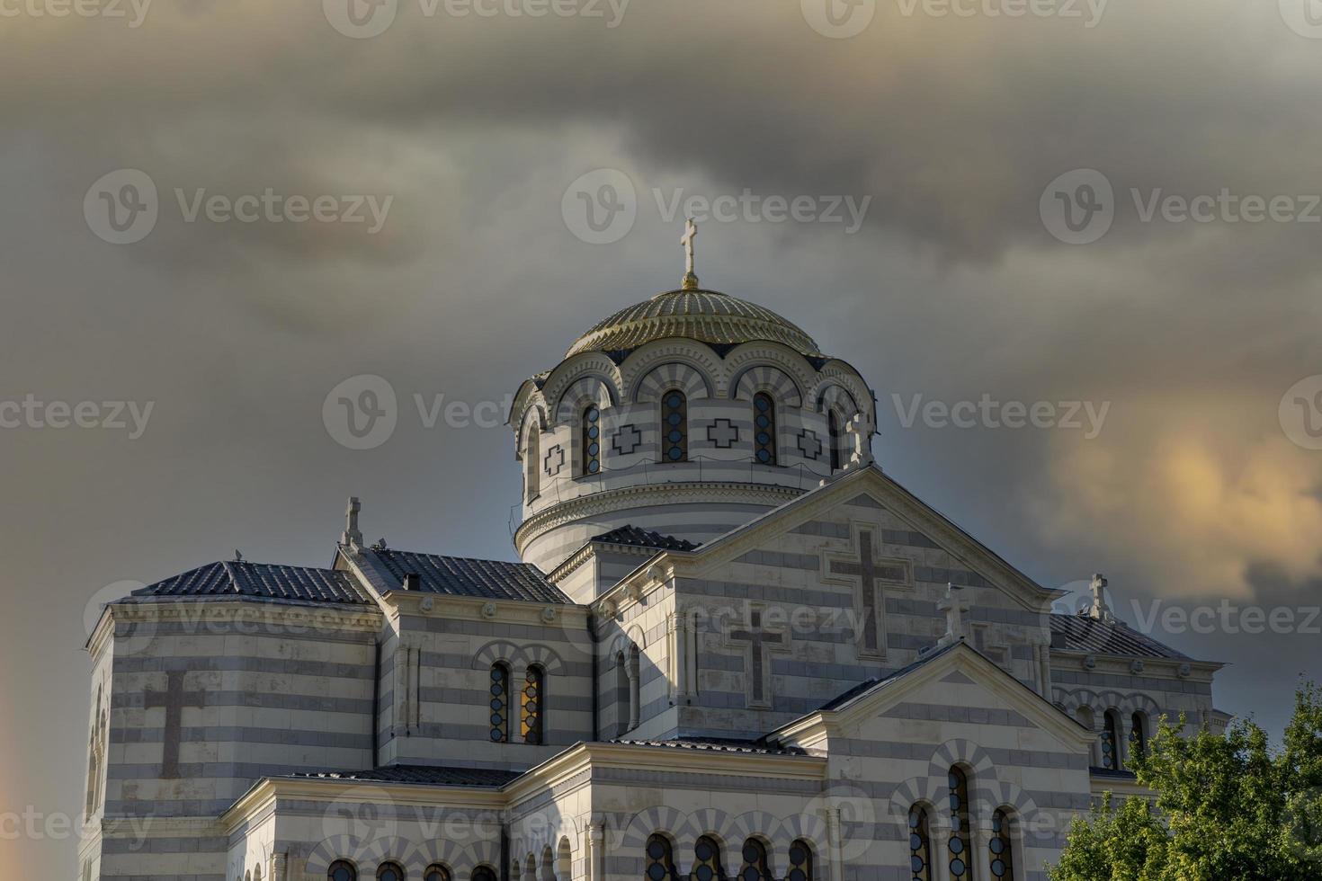 Vladimir Cathedral in Chersonesos. Sevastopol, Crimea photo