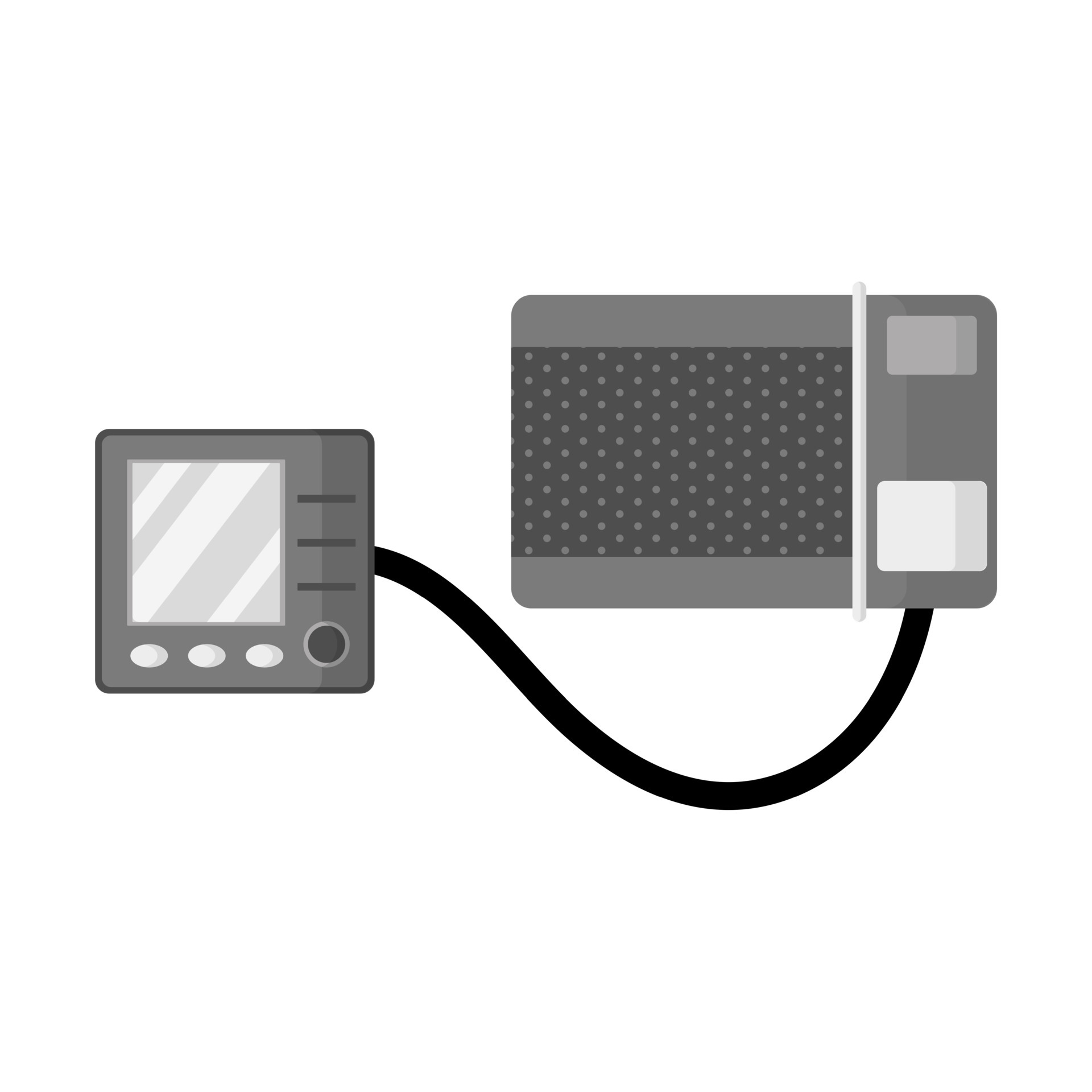 Digital Sphygmomanometer with a stethoscope for measuring blood