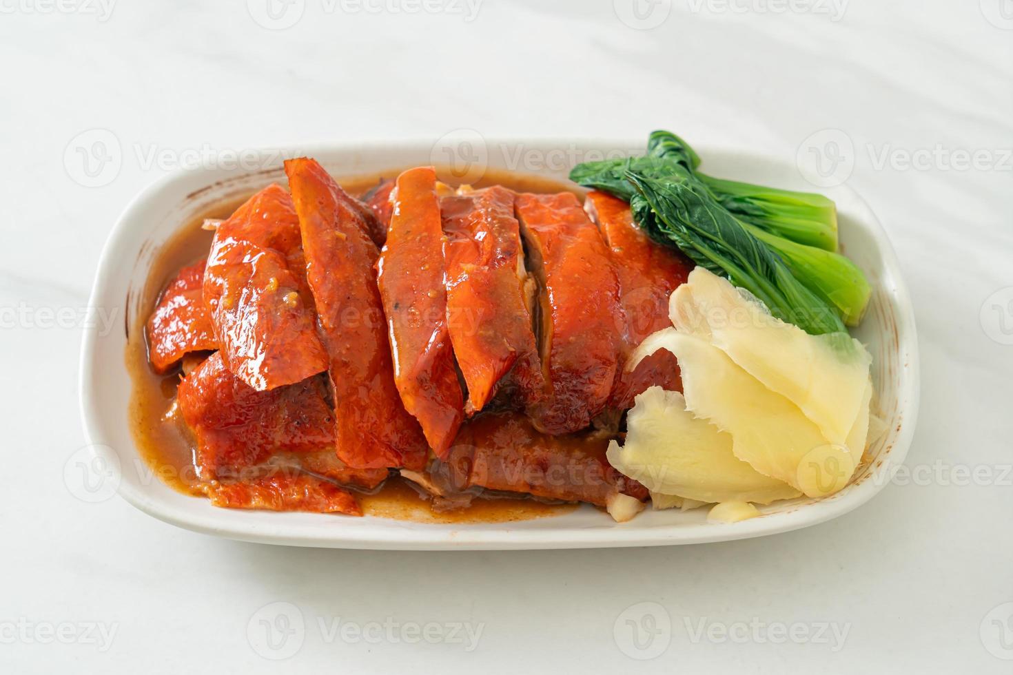 Peking duck or Roasted duck in Chinese style photo