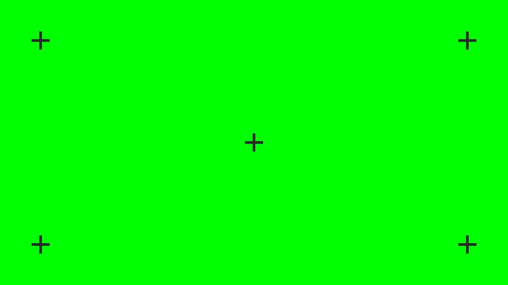 Ultra HD 4K green screen layout. Template for video keying with markers Ultra HD 4K green screen layout. Template for video keying with markers