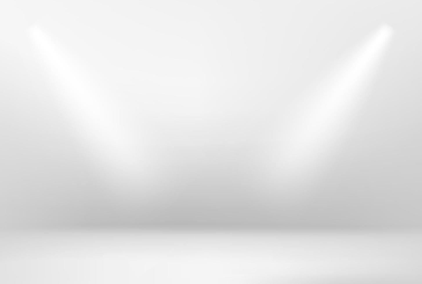 Empty stage with copy space vector