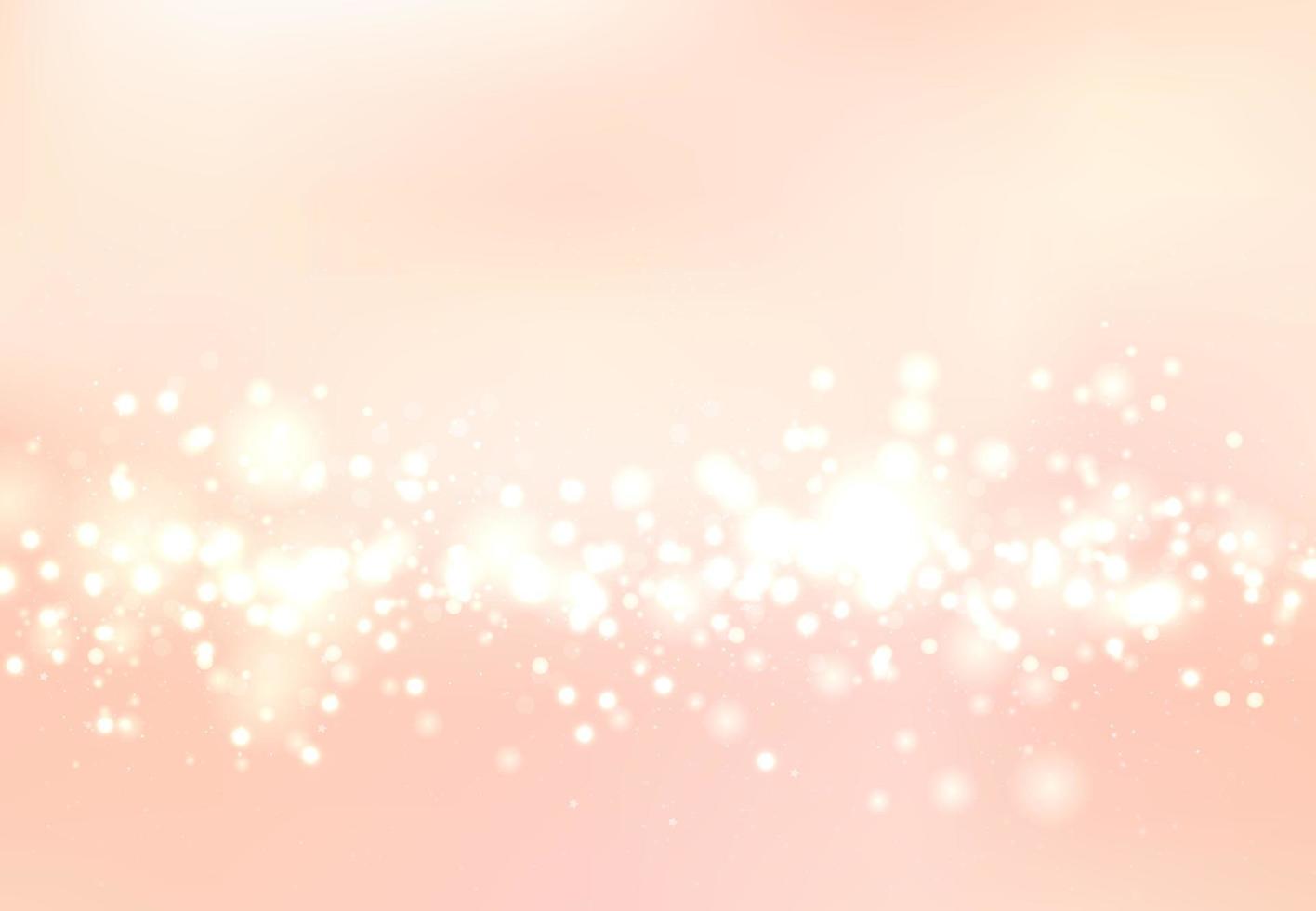 Abstract blurred soft focus bokeh of bright pink color background vector