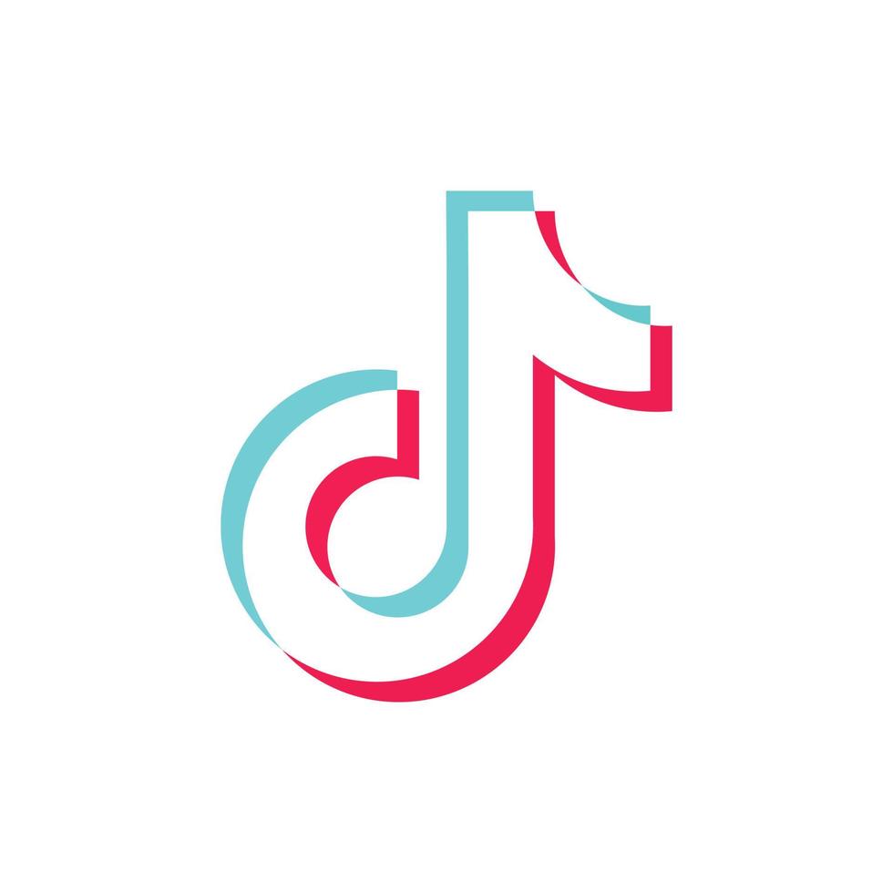 Tik Tok icon. Social media vector. Tik Tok logo. vector