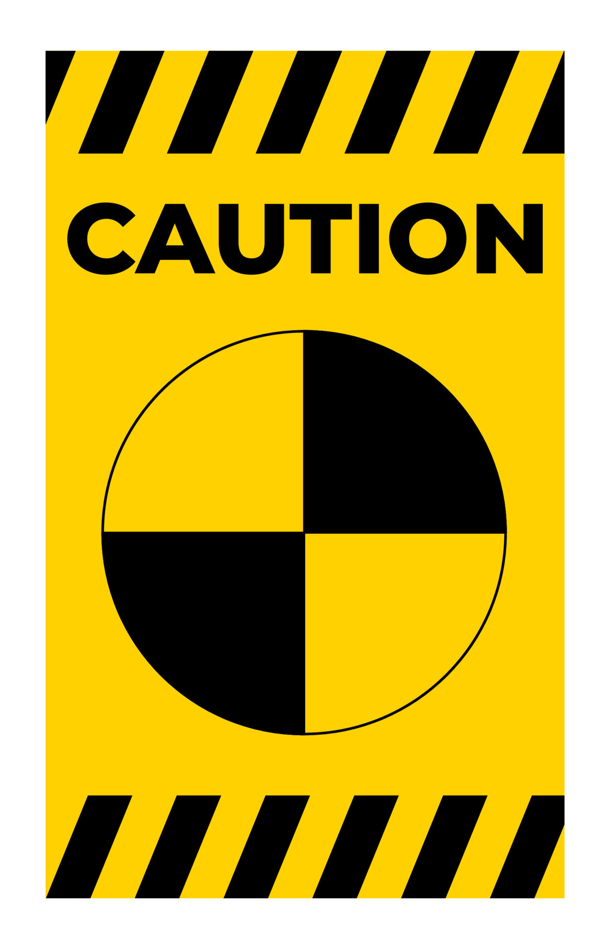 Center Of Gravity Symbol Sign, Vector Illustration, Isolate On White