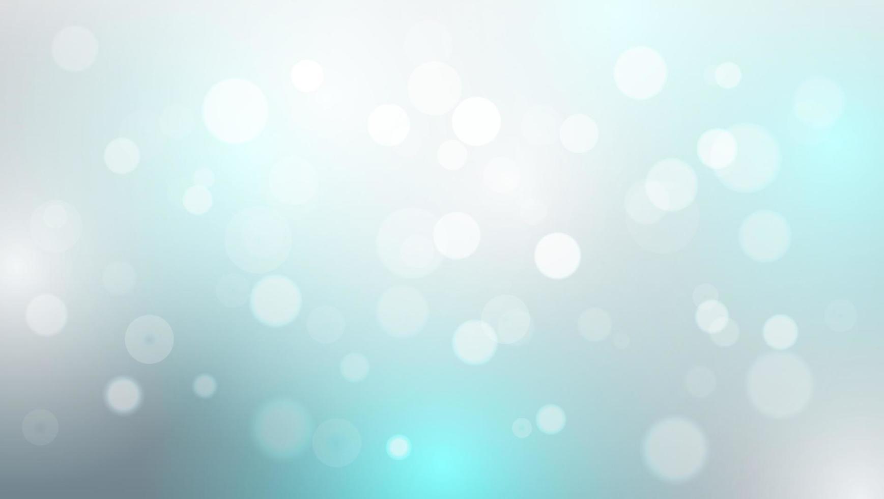 Modern Abstract Gradient Light Blue White Background With Bokeh Defocused Effect vector