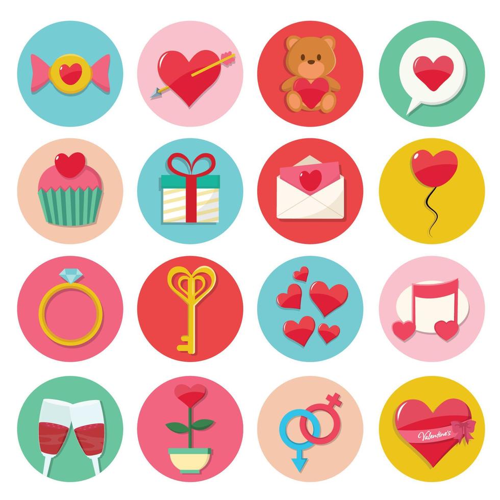 Valentine's Days Icon vector