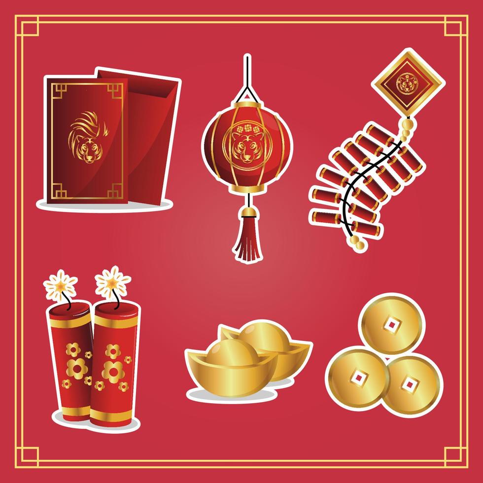 Chinese New Year Icon vector