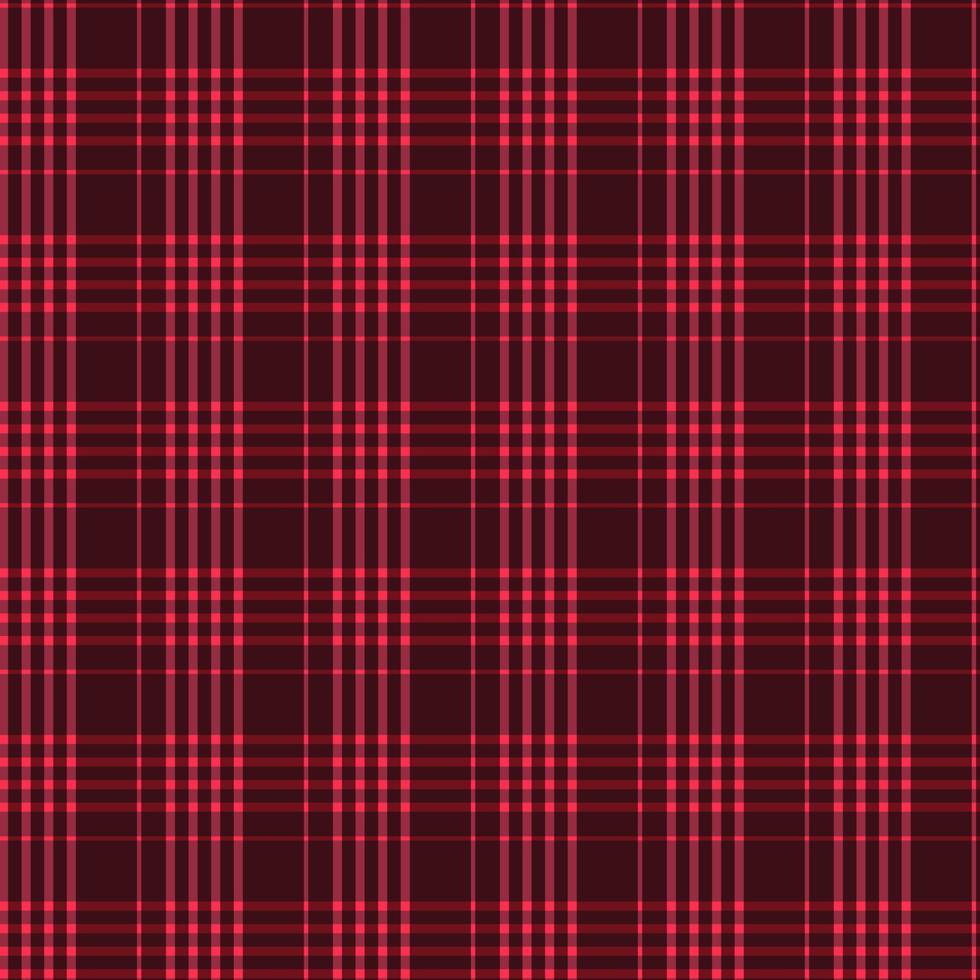 Christmas themed plaid pattern background vector