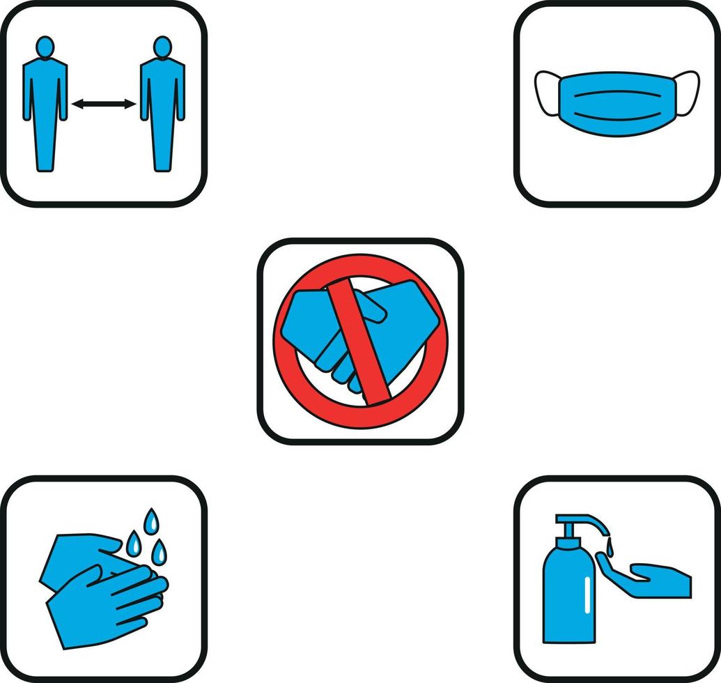 covid 19 icon, sign, symbol by vector