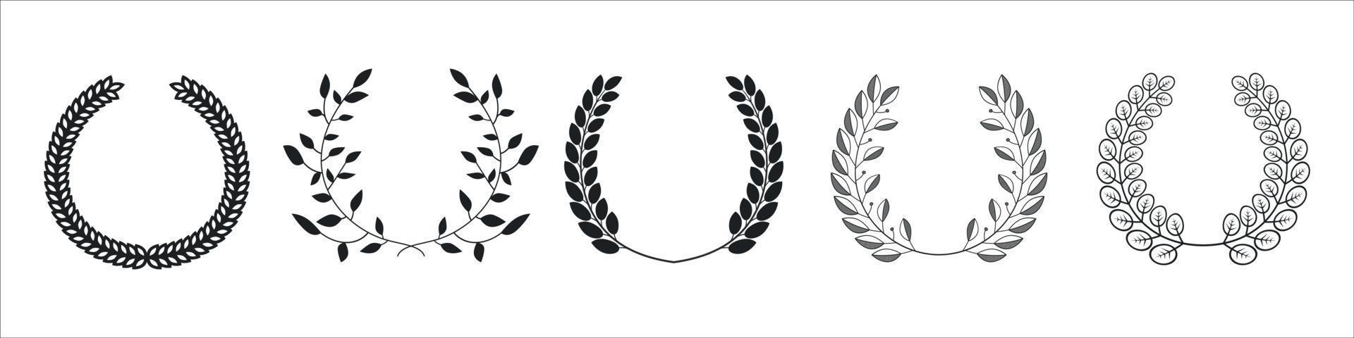 Laurel Wreaths Vector eps 10