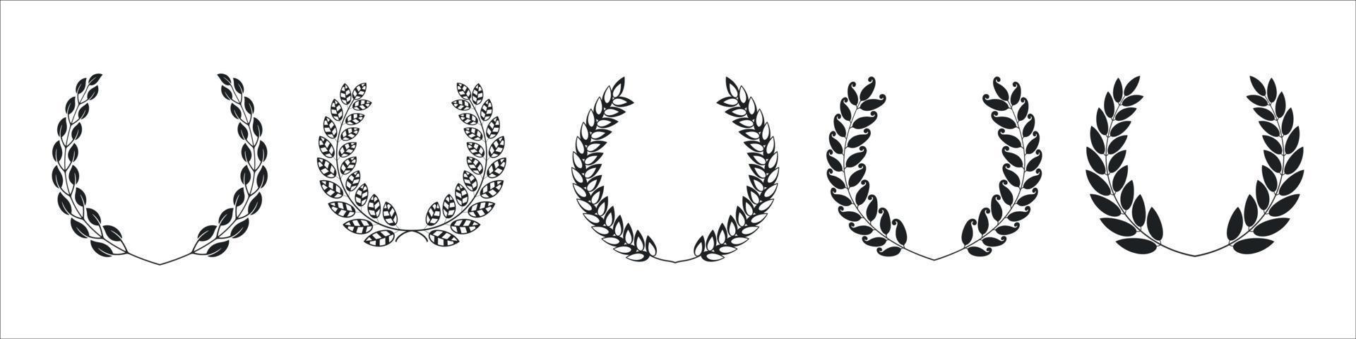 Laurel Wreaths Vector