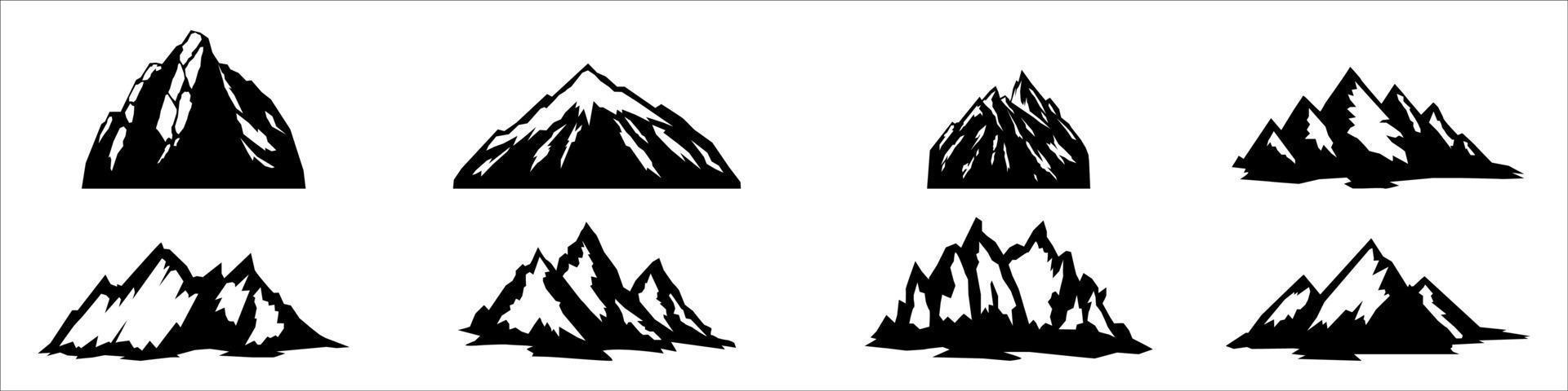 Mountain Ranges vector