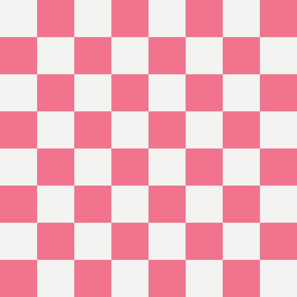 Abstract background pink and white Chessboard Pattern Optical illusion Texture. for your design vector