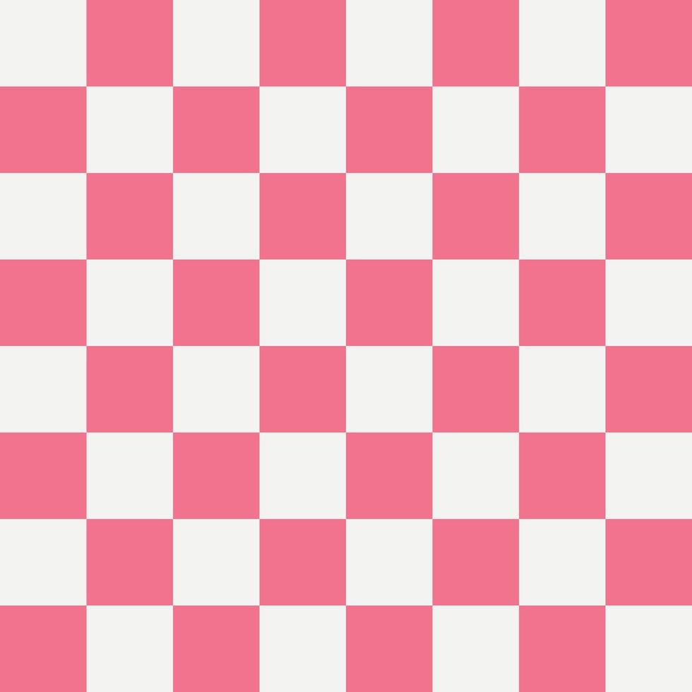 Abstract background pink and white Chessboard Pattern Optical illusion Texture. for your design vector