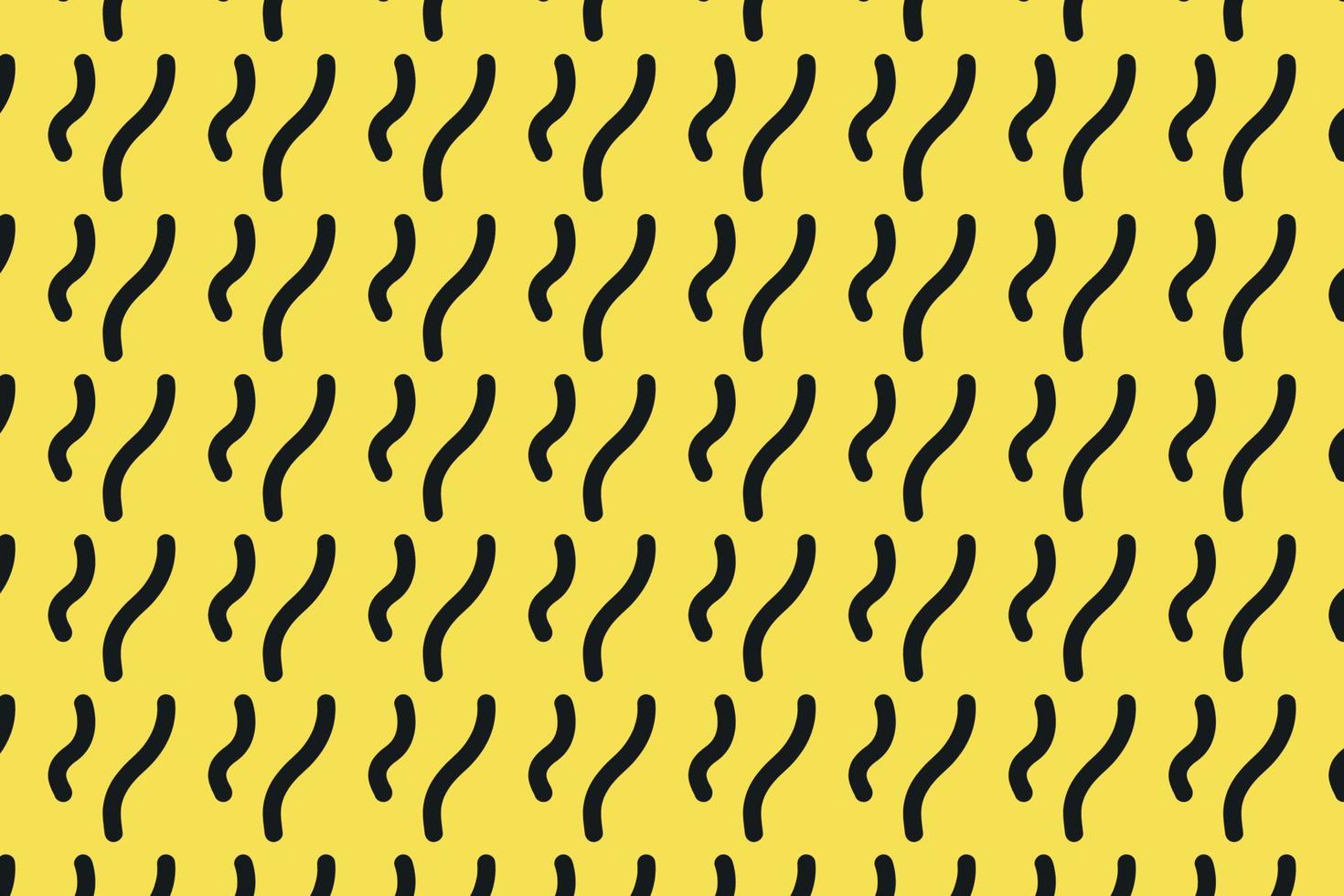 Abstract black lines patterns wide yellow stylish retro background vector