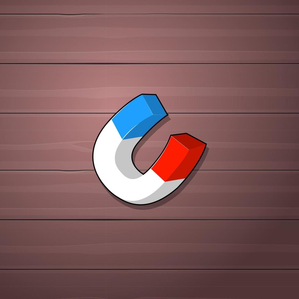 Magnet Game UI Asset use for powerup vector