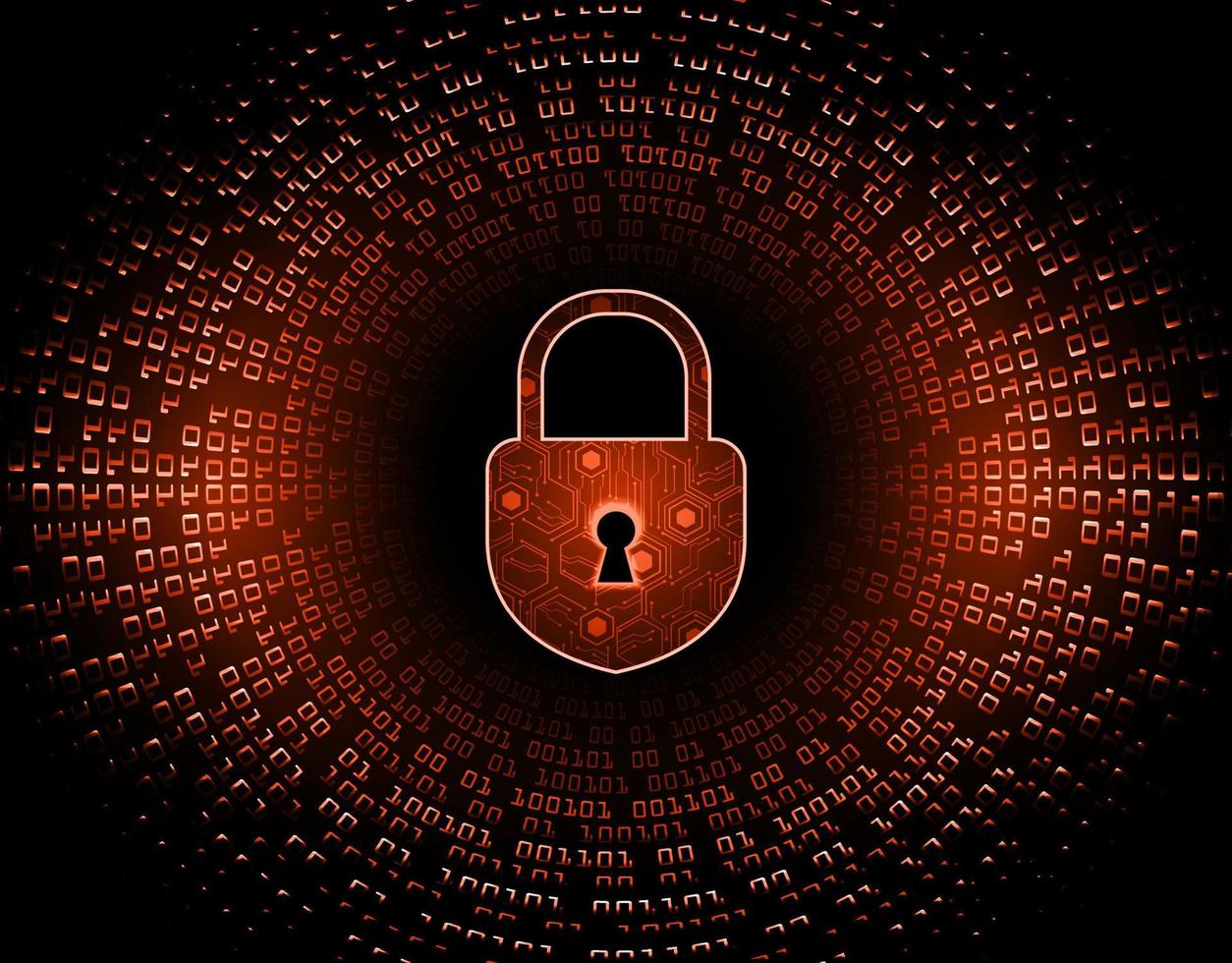 Closed Padlock on digital background, cyber security 4250533 Vector Art at  Vecteezy