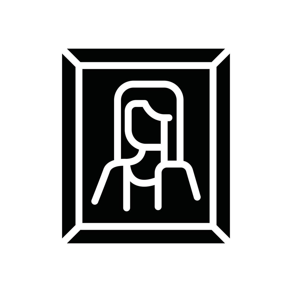 picture glyph icon vector