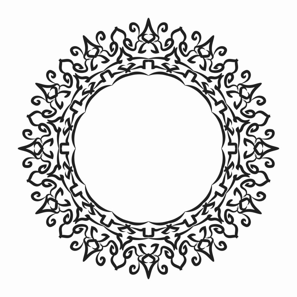 decorative concept abstract mandala illustration. EPS 10 vector
