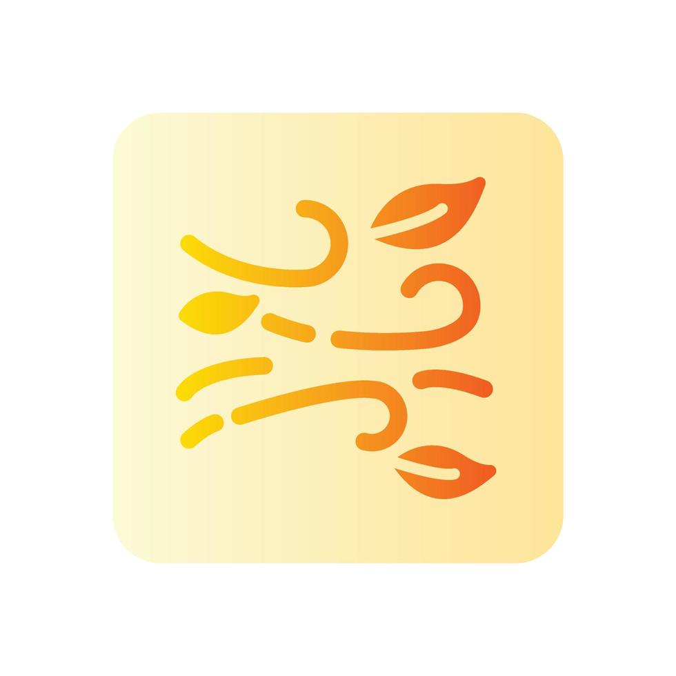 wind gradient icon vector