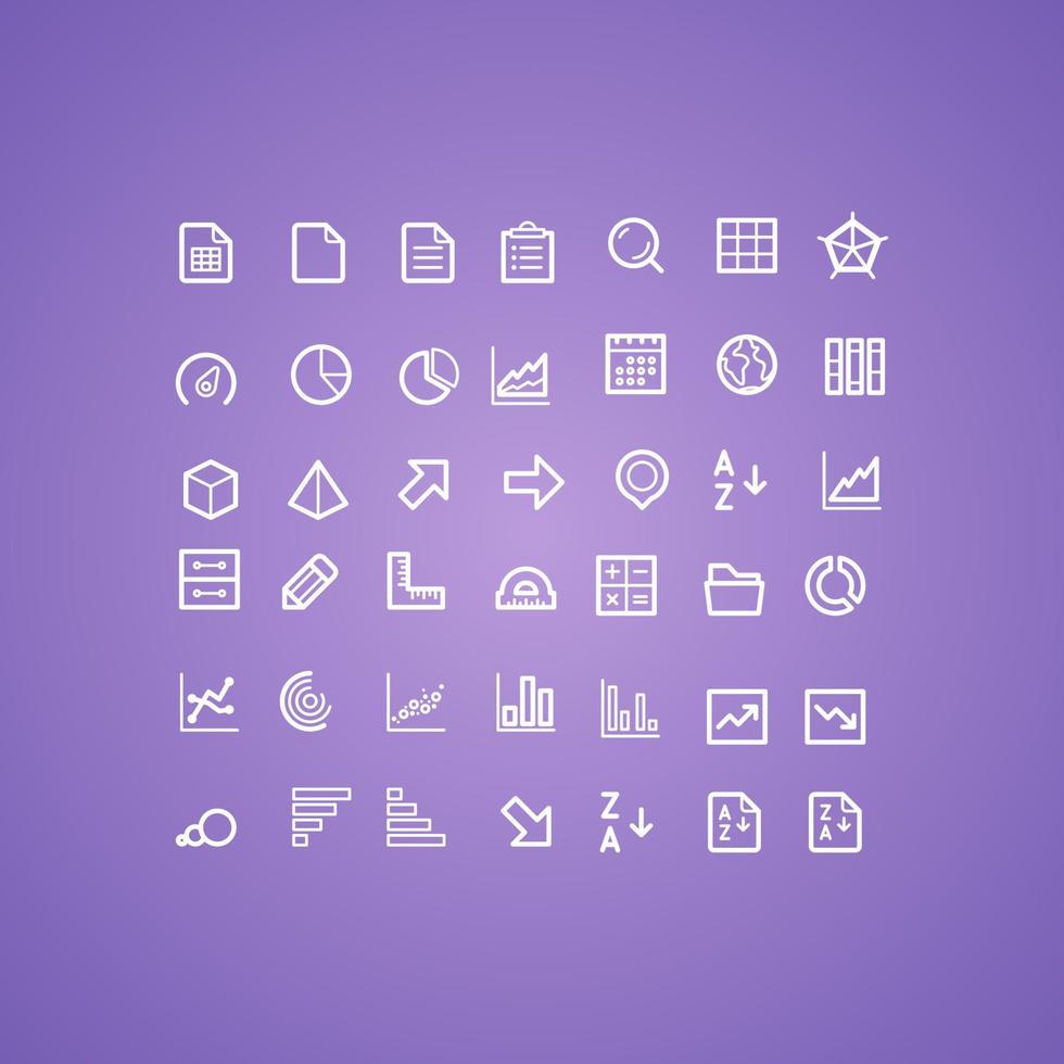 Set of Website icon vector. Communication icon symbol vector