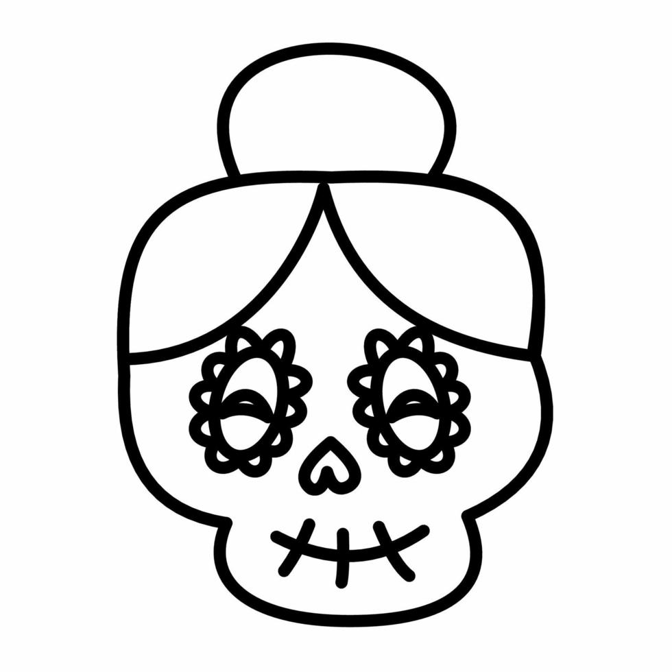 Catrina Icon Line.eps vector