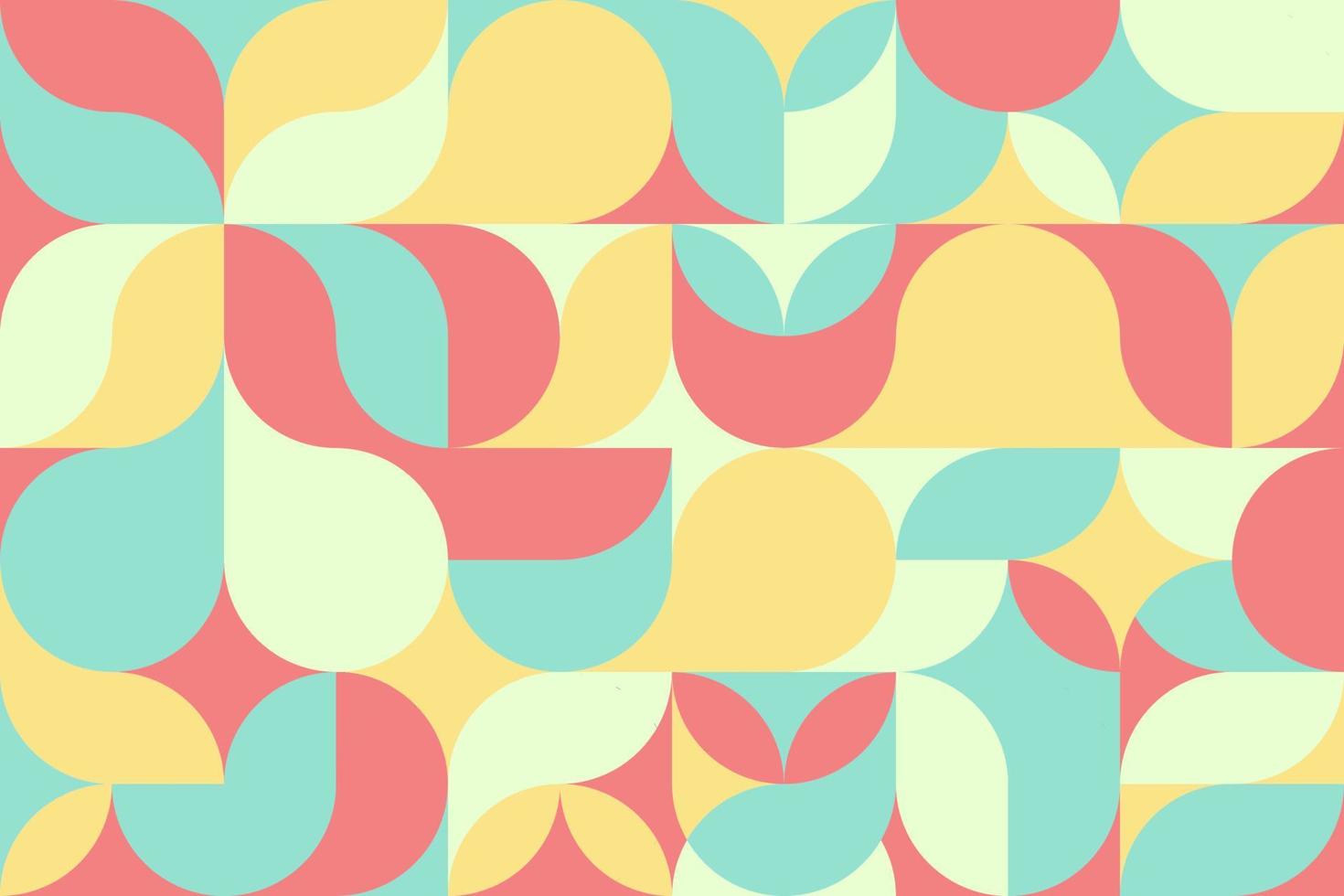 Geometry minimalistic artwork poster with simple shape and figure. Abstract vector pattern design in Scandinavian style for web banner, business presentation, branding package, fabric print, wallpaper