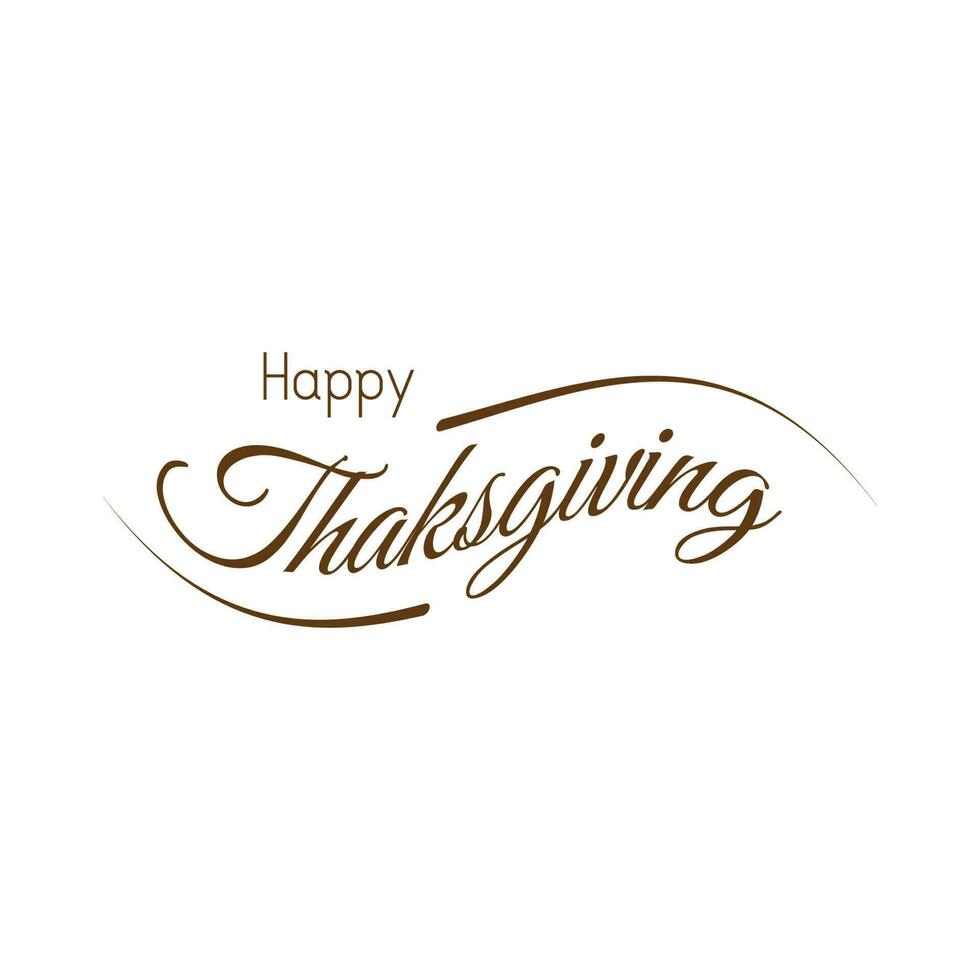 thanksgiving typography poster.simple thanksgiving celebration quote vector