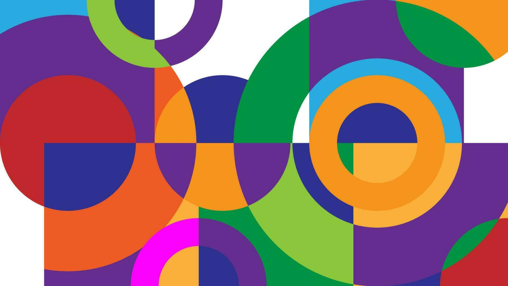 Fondo de patrón geométrico abstracto con colorido vector