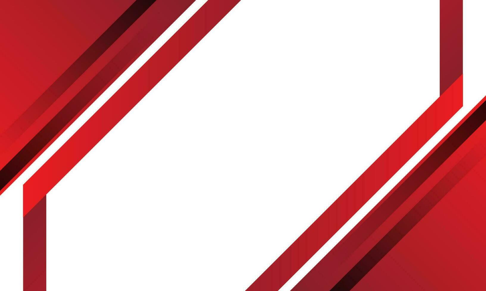 abstract banner background with red color vector