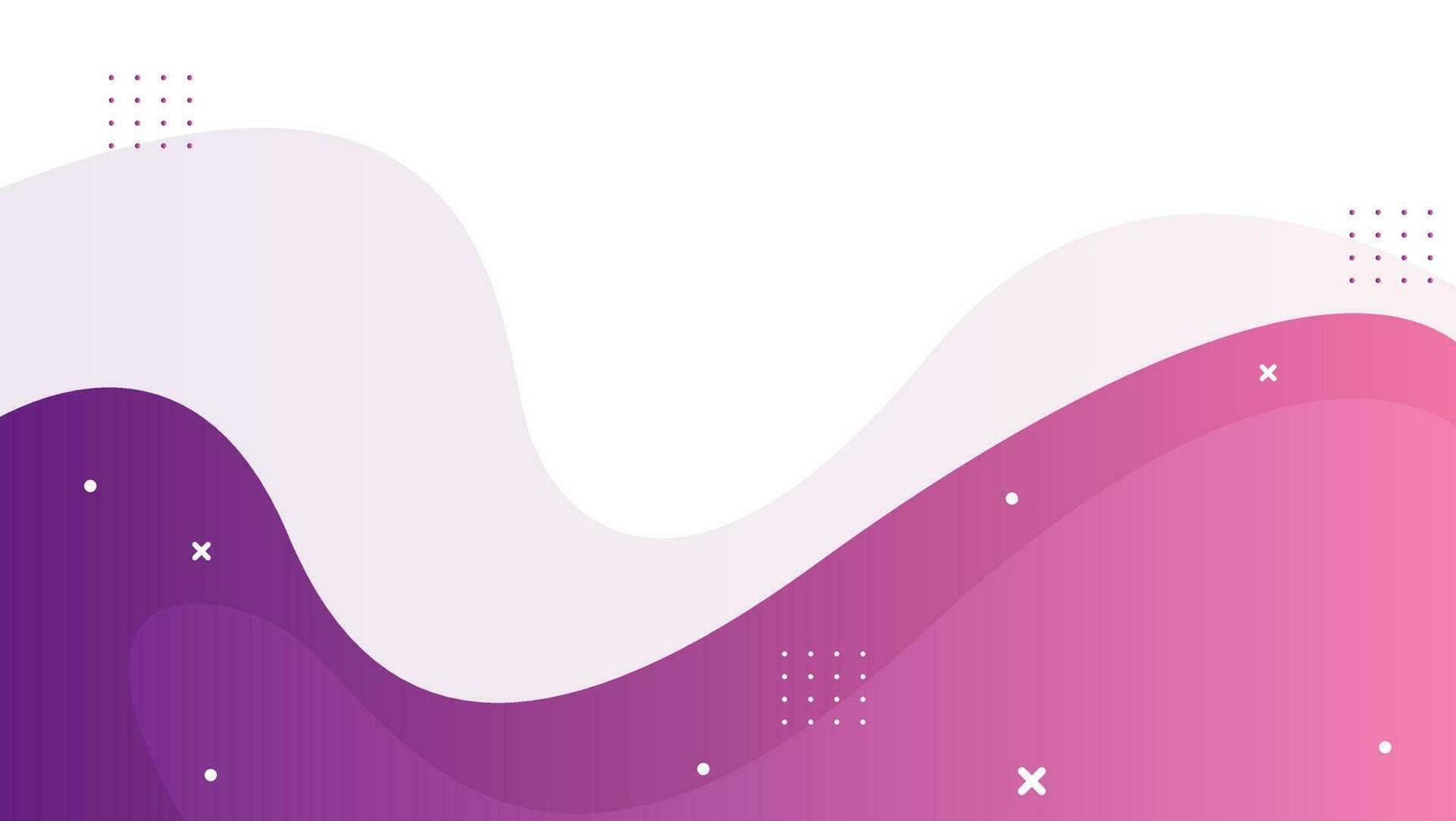 abstract wave purple background vector