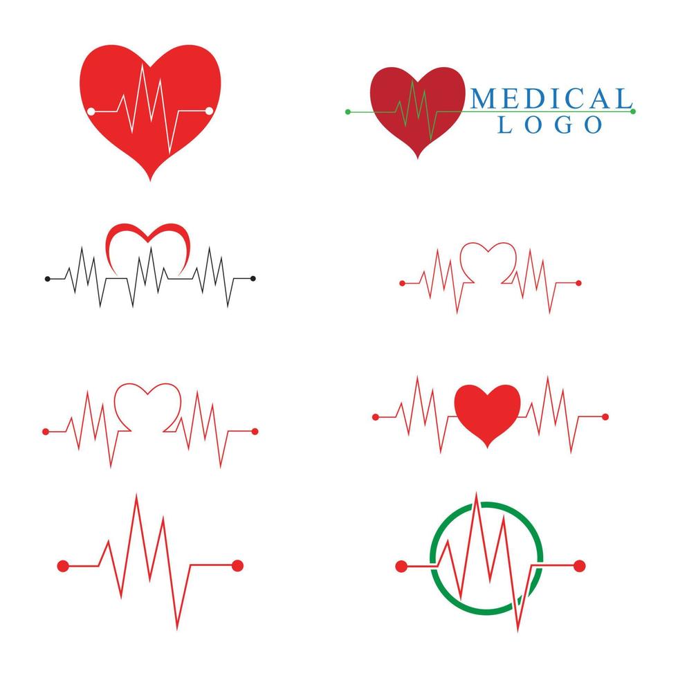 vector de plantilla de logotipo médico de salud