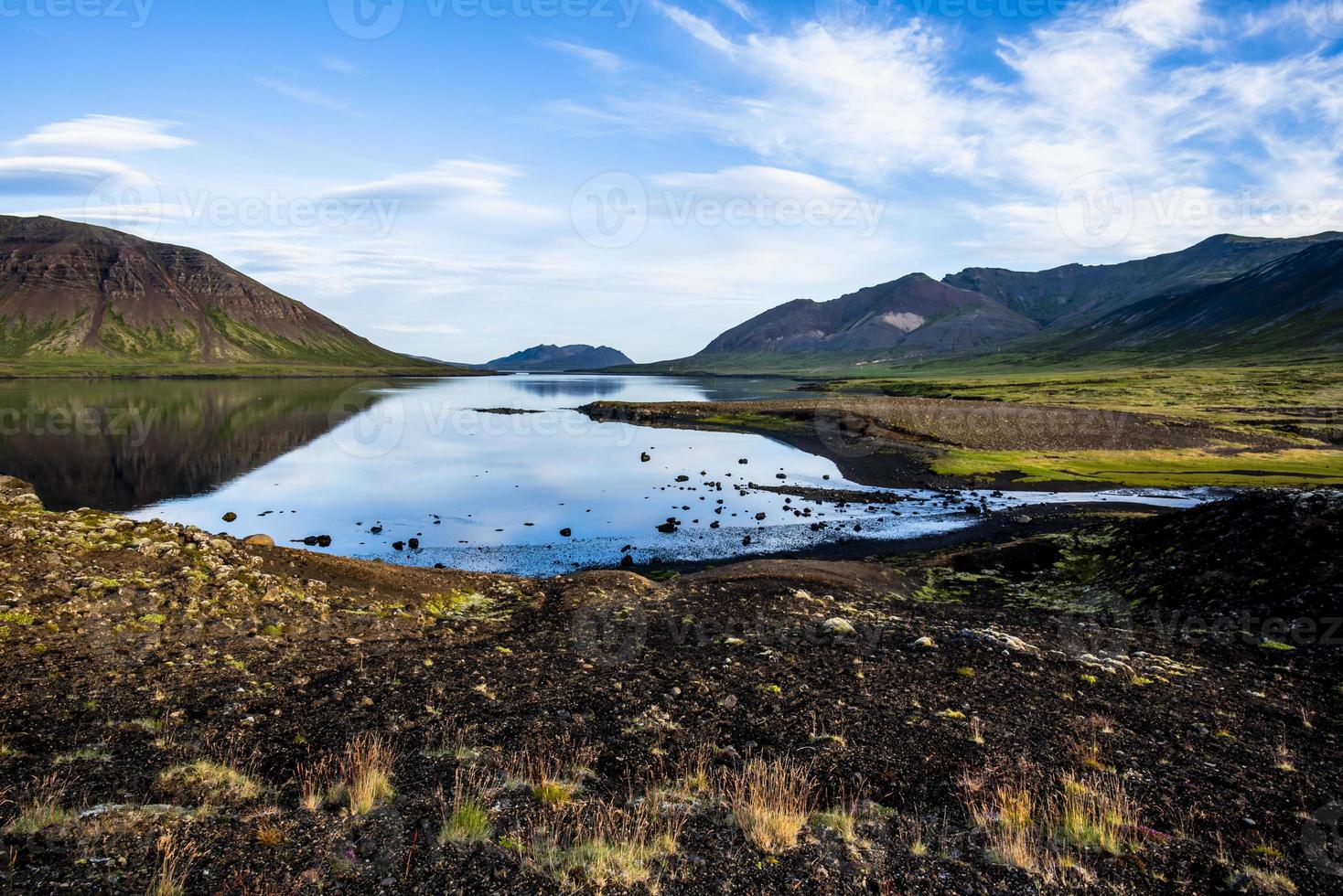 2021 08 10 snaefellsnes reflections between lava fields and mountains photo