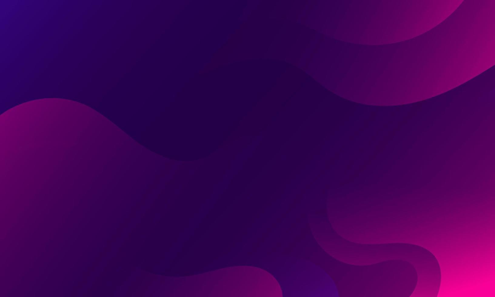 Abstract Purple Fluid Wave Background vector