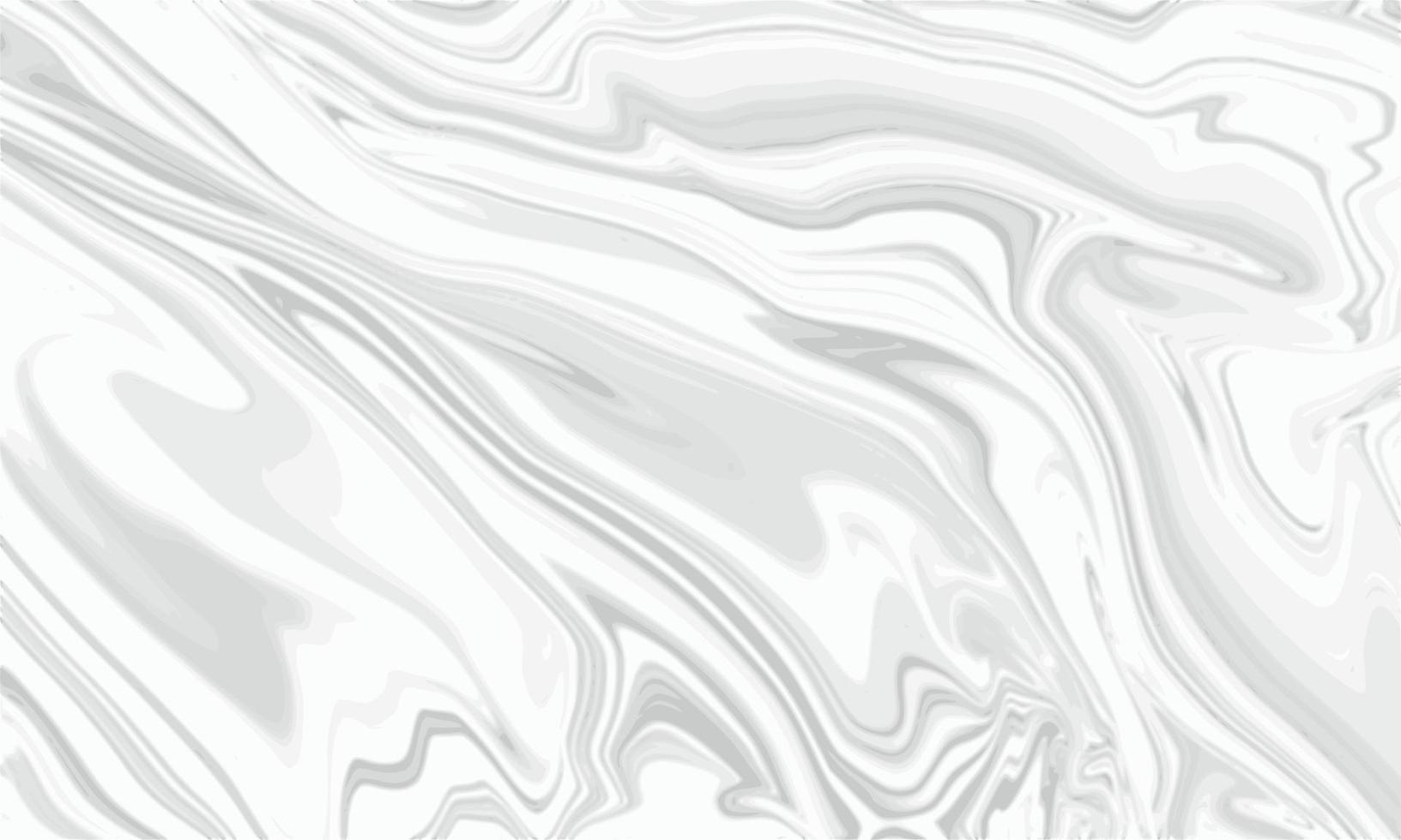 Abstract White Liquid Marble Background vector