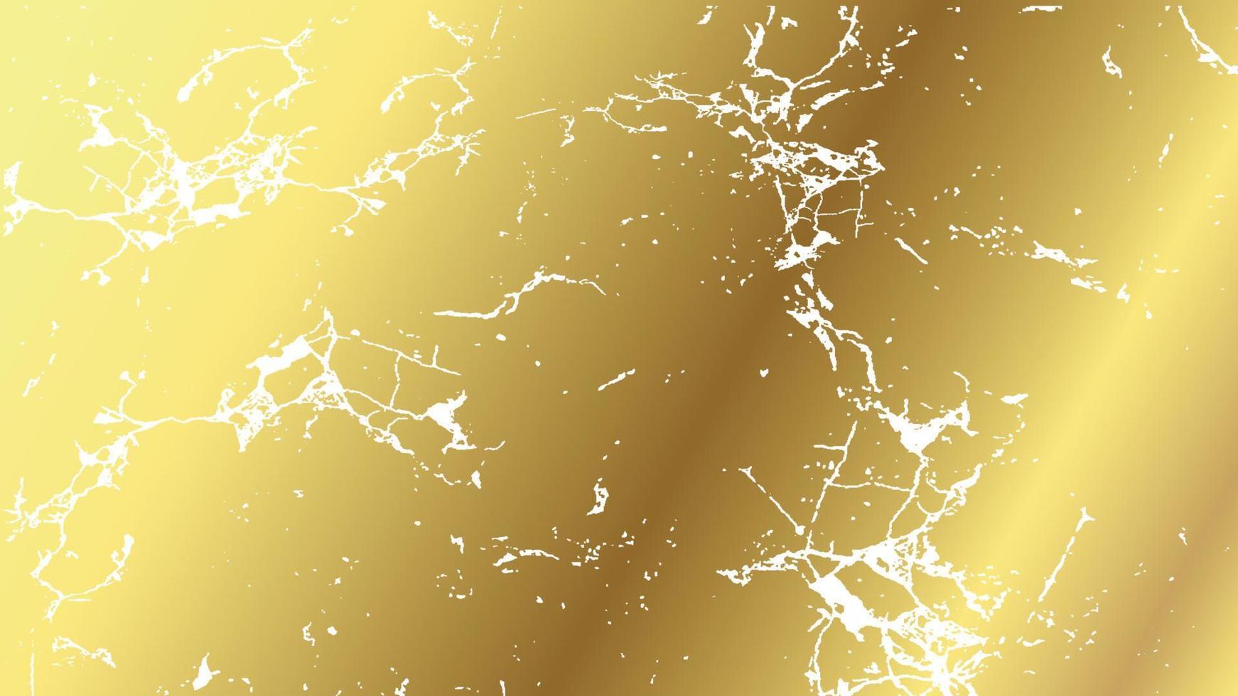 Golden grunge texture background vector