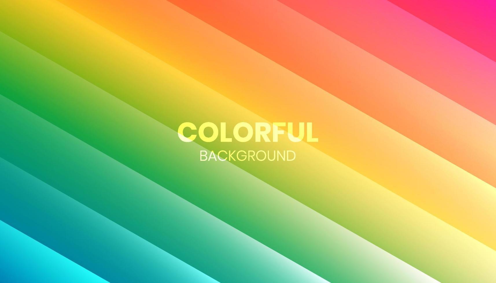 Bright colorful background with overlap layers vector