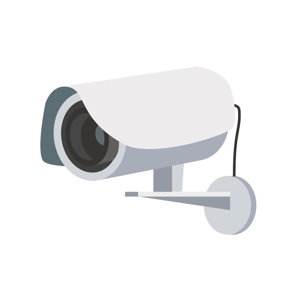 hanging CCTV Security camera  Icon vector