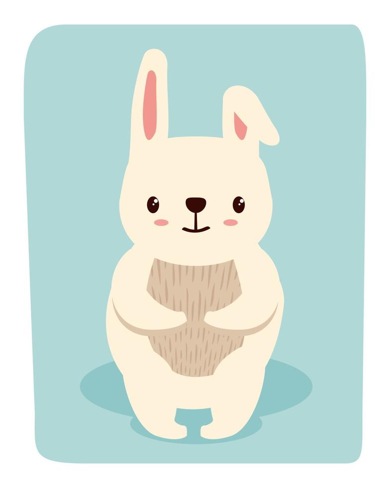Bunny Vintage Animals Vector Rabbit